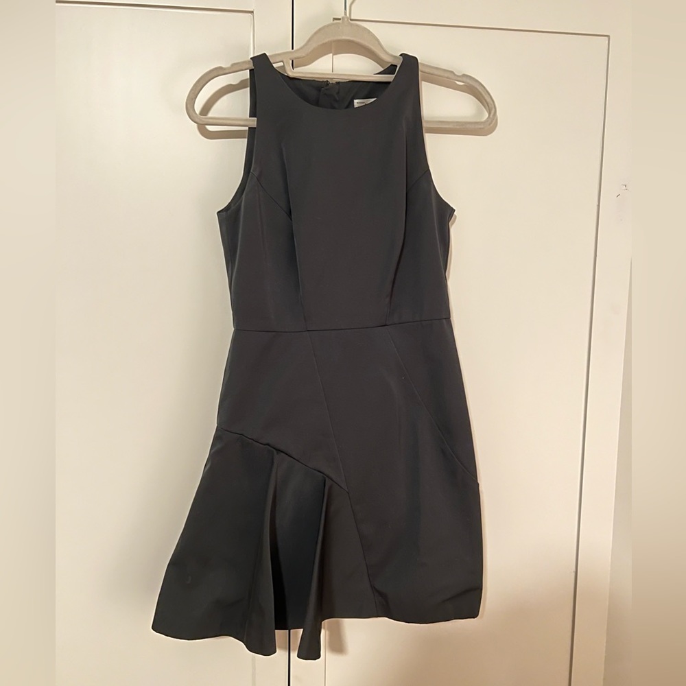 MILLY Crew Neck Mini Dress
